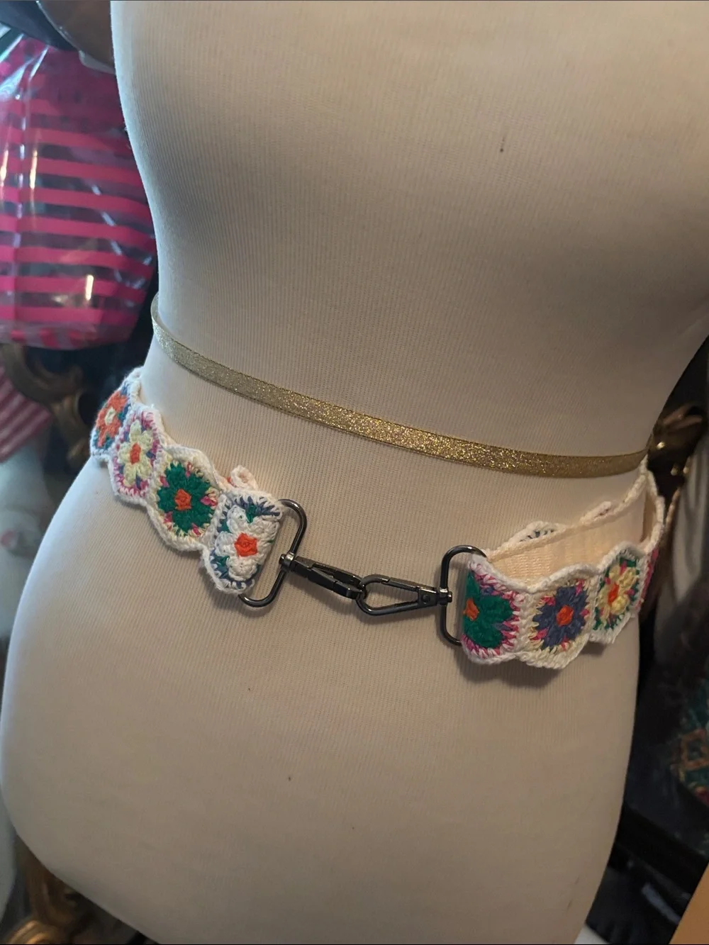 Boho strap for purse, or belt